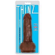 Picture of 6 Inch Slim Dildo with Balls - Medium
