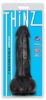 Picture of 6 Inch Slim Dildo with Balls - Black
