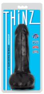 Picture of 6 Inch Slim Dildo with Balls - Black