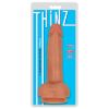 Picture of Thinz 7 Inch Slim Dildo with Balls - Light
