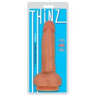 Picture of Thinz 7 Inch Slim Dildo with Balls - Light