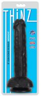 Picture of Thinz 8 Inch Slim Dildo with Balls - Black