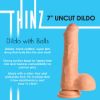 Picture of 7 Inch uncut Dildo with Balls