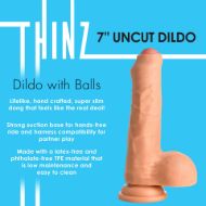 Picture of 7 Inch uncut Dildo with Balls