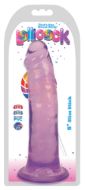 Picture of 8 Inch Slim Stick Grape Ice Dildo