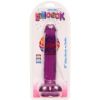 Picture of 8 Inch Slim Stick with Balls Grape Ice Dildo