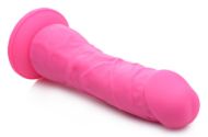 Picture of 7 Inch Silicone Dildo - Cherry