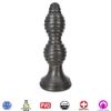 Picture of The Queen Ribbed Anal Plug â€“ Black