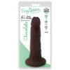 Picture of Easy Riders 6 Inch Dual Density Dildo - Brown