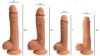Picture of Easy Riders Dual Density Silicone Dildo - 8 Inch