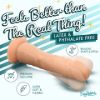Picture of Easy Riders 7 Inch Silicone Dildo - Light