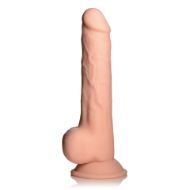 Picture of Silexpan Light Hypoallergenic Silicone Dildo with Balls - 9 Inch