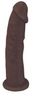 Picture of Silexpan Dark Hypoallergenic Silicone Dildo - 6 Inch