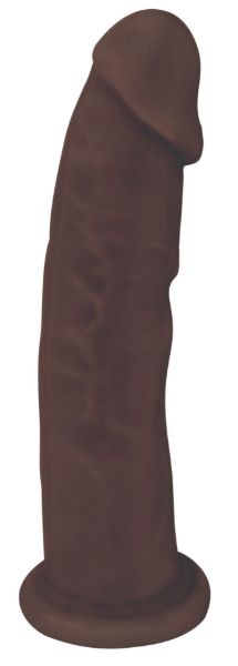 Picture of Silexpan Dark Hypoallergenic Silicone Dildo - 6 Inch