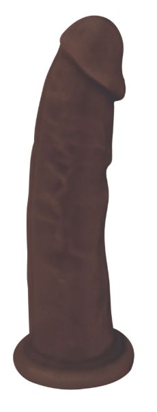 Picture of Silexpan Dark Hypoallergenic Silicone Dildo - 7 Inch