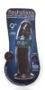 Picture of Silexpan Dark Hypoallergenic Silicone Dildo - 9 Inch