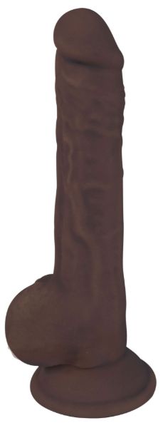 Picture of Silexpan Hypoallergenic Silicone Dildo with Balls - 9 Inch