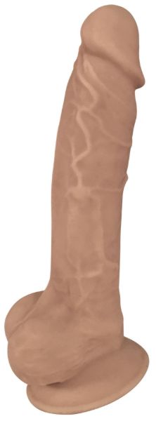 Picture of Silexpan Medium Hypoallergenic Silicone Dildo with Balls - 7 Inch