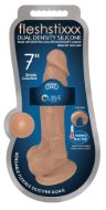 Picture of Silexpan Medium Hypoallergenic Silicone Dildo with Balls - 7 Inch