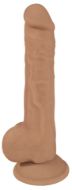 Picture of Silexpan Hypoallergenic Light Silicone Dildo with Balls - 9 Inch