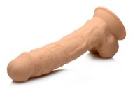 Picture of Silexpan Medium Hypoallergenic Silicone Dildo with Balls - 8.5 Inch