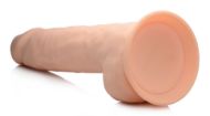 Picture of Silexpan Light Hypoallergenic Silicone Dildo with Balls - 10 Inch