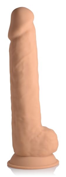 Picture of Silexpan Medium Hypoallergenic Silicone Dildo with Balls - 10 Inch
