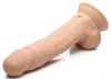 Picture of 8 Inch Silexpan Hypoallergenic Silicone Vibrating Dildo - Medium