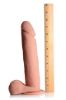 Picture of Big Shot Vibrating Remote Control Silicone Dildo with Balls - 10 Inch