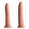 Picture of Vibrating and Rotating Remote Control Silicone Dildo - 8 Inch
