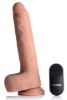 Picture of Vibrating & Thrusting Remote Control Silicone Dildo - 10 Inch