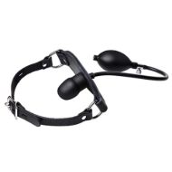 Picture of Silencer Inflatable Locking Silicone Penis Gag
