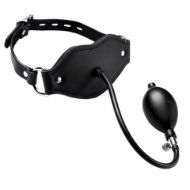 Picture of Silencer Inflatable Locking Silicone Penis Gag