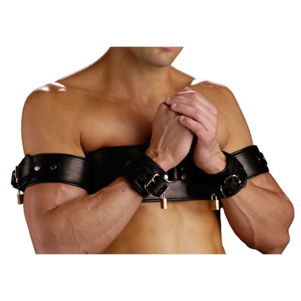 Picture of Strict Leather Arms to Chest Restraint Belt