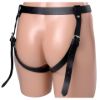 Picture of Strict Leather Strap-On with Vibrating Bullet Slot- Small