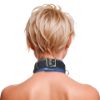 Picture of Strict Leather Deluxe Locking Collar - Blue and Black