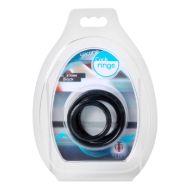 Picture of Trinity Silicone Cock Rings Black