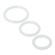 Picture of Trinity Silicone Cock Rings Clear