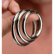 Picture of Trine Steel Ring Collection