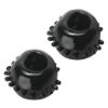Picture of 2 Gummy Cock Rings- Black