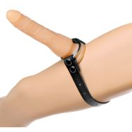 Picture of Thigh or Boot Leather Strap On Dildo Harness