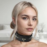 Picture of Strict Leather Premium Fur Lined Locking Collar- SM