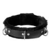 Picture of Strict Leather Narrow Fur Lined Locking Collar