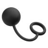 Picture of Tom of Finland Silicone Cock Ring with Heavy Anal Ball