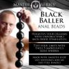 Picture of Black Baller Anal Beads