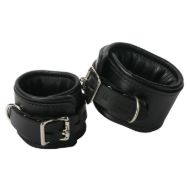 Picture of Strict Leather Padded Premium Locking Ankle Restraints