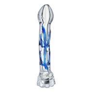 Picture of Chakra Illuminating Glass Dildo