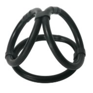Picture of Easy Release Silicone Tri-Cock and Ball Ring